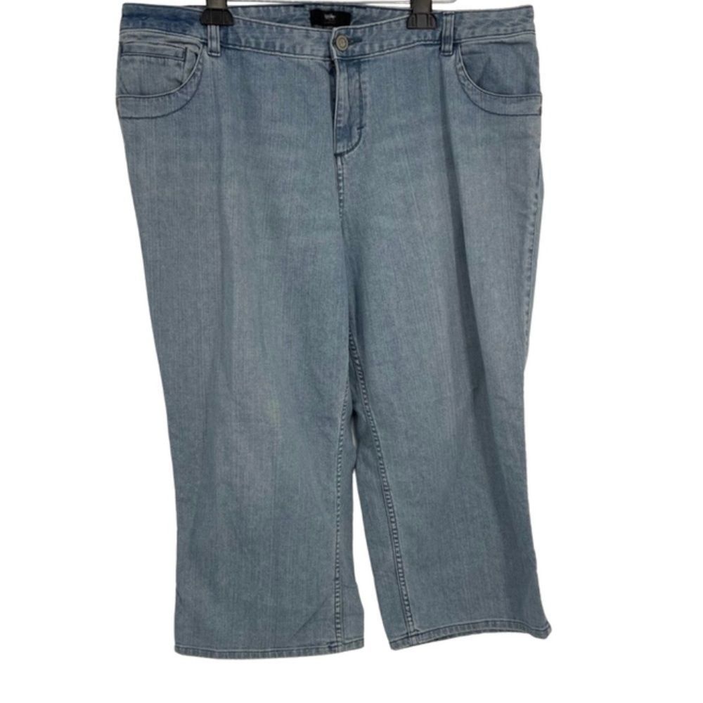 Mossimo light denim crop jeans